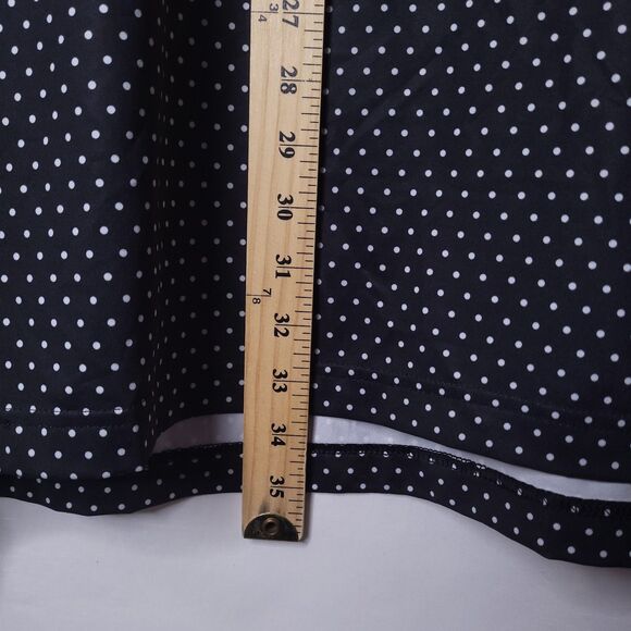 Peter Millar Summer Comfort Polo Shirt Mens XL Black Polka Dot Golf - Picture 6 of 11